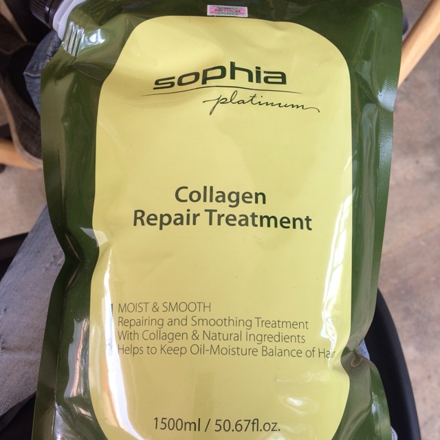 Hấp phục hồi tóc Collagen siêu mềm mượt Sophia