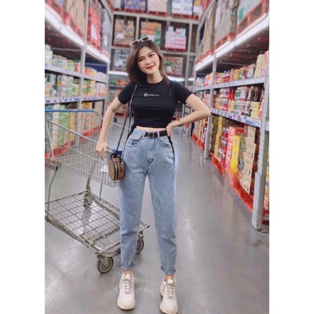 Quần baggy túi nắp	lưng cao trẻ trung hot trend 2020 - ảnh thật | BigBuy360 - bigbuy360.vn