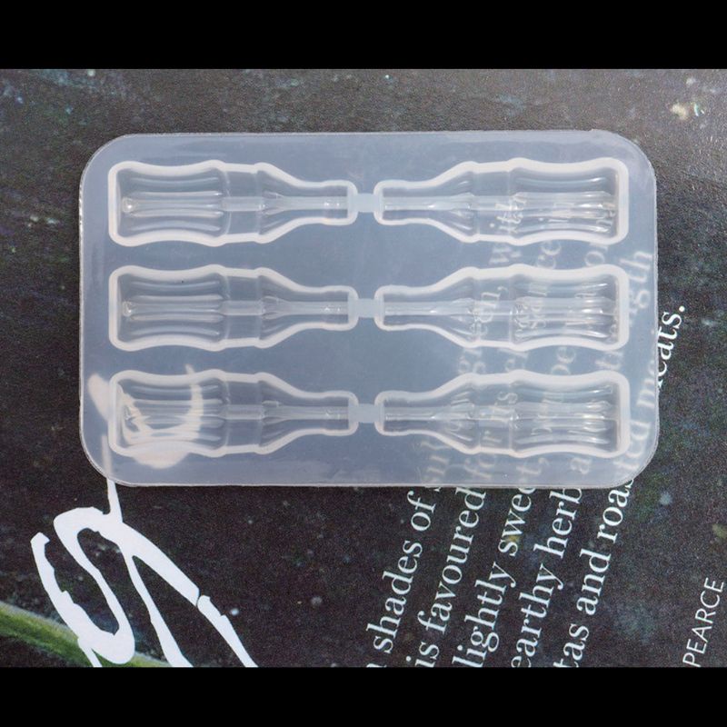 Khuôn Silicone 6 Ngăn Làm Bánh Kẹo Hình Gấu Đáng Yêu