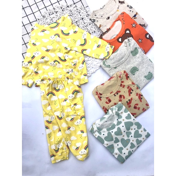 Bộ bozip dài tay cho bé hàng loại 1