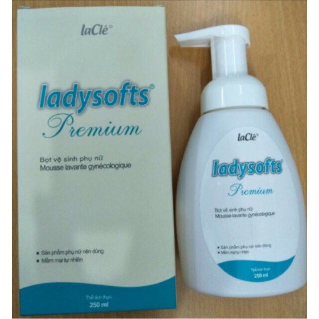Ladysofts premium xanh 250ml - Thuốc rửa phụ khoa