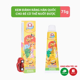 Kem đánh răng trẻ em Hàn Quốc DẠNG GEL EQ TECH JUNIOR BANANA (75G)