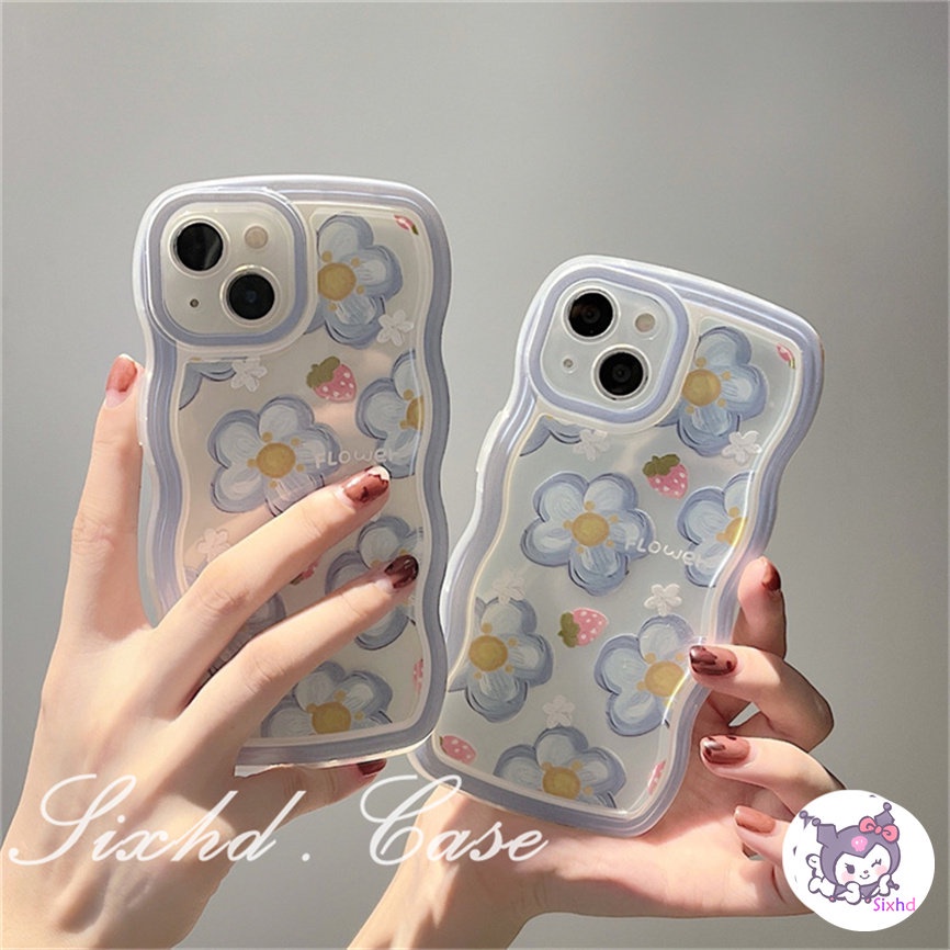 Compatible With Samsung A12 A23 A22 A13 A14 A04e A03s A50 A50s A30s A34 A33 A04 A04s A53 A54 A51 A52 A31 A11 M11 A21s A71 A30 A20 A02s M12 M22 S23 S22 Ultra sixhd Ốp Điện Thoại Mềm Họa Tiết Trái Việt Quất Thời Trang Cho