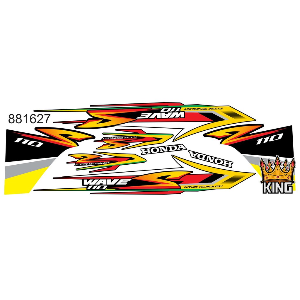 Tem Rời Wave S 110cc Đủ Màu VIP1 - Ảnh Thật