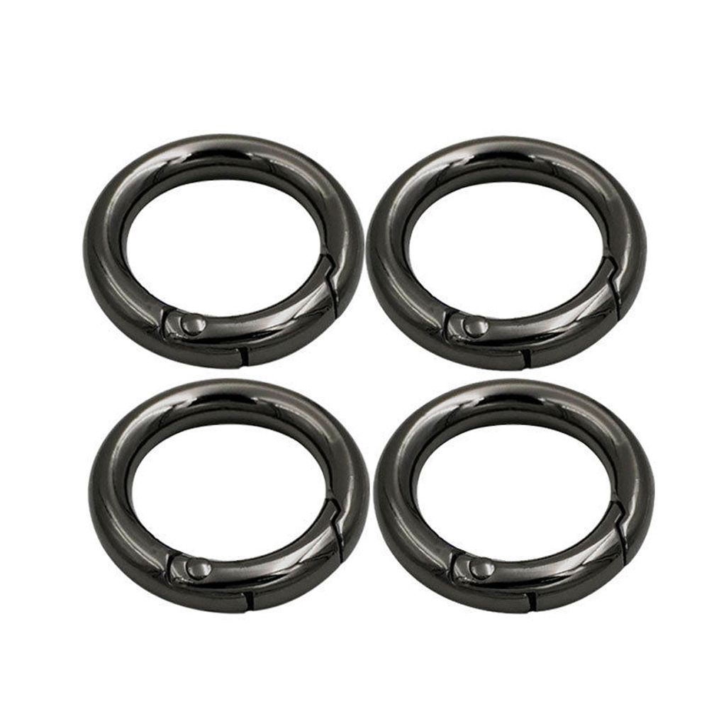Bộ 5 Móc Tròn 28mm Gắn Ba Lô/Móc Khóa Đa Màu Sắc