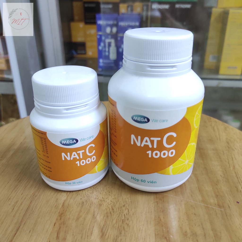 MEGA WE CARE NAT C 1000 - Bổ Sung VITAMIN C
