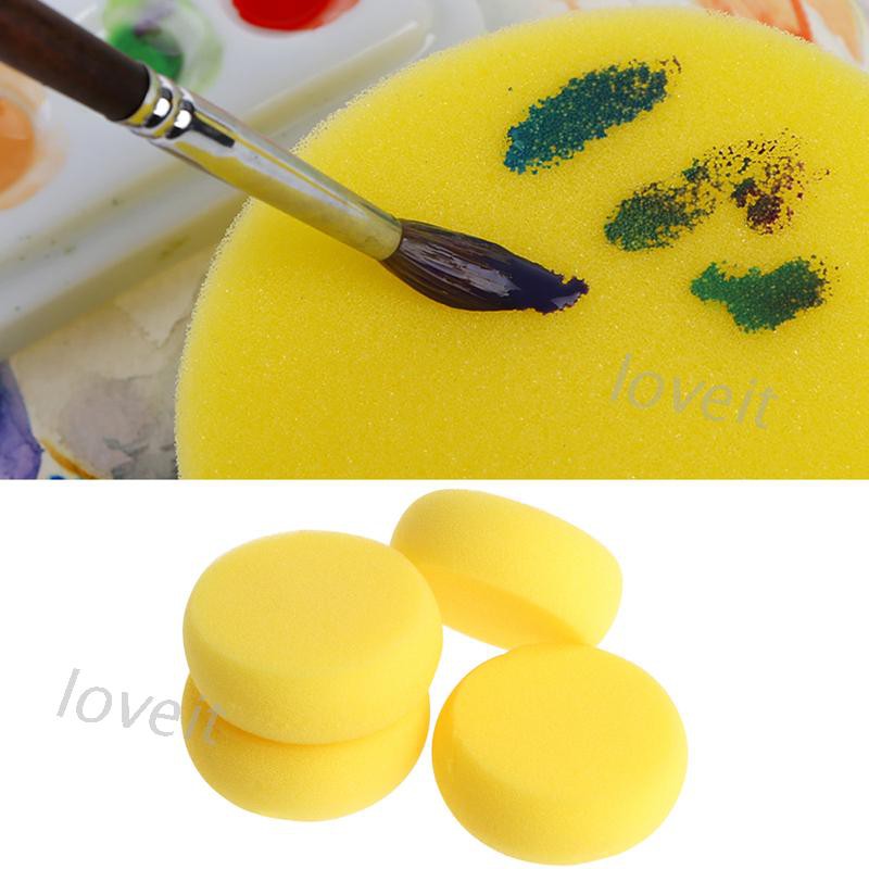 Miếng bông xốp tròn dùng cho vẽ tranh chuyên dụng