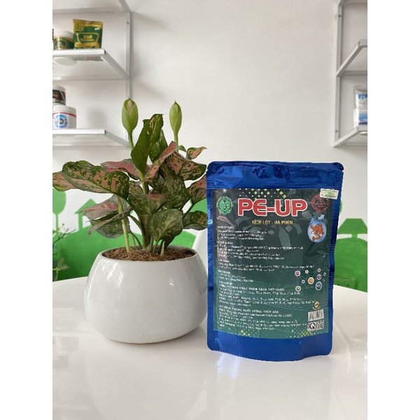 Khoáng Kích Lột & Hạ Phèn Cho Ao Tôm PE-UP VIETHAND gói 200gam