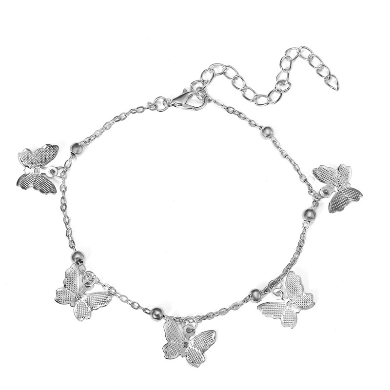 Lắc Chân Hình Bướm Thời Trang Boho Cho Nữ