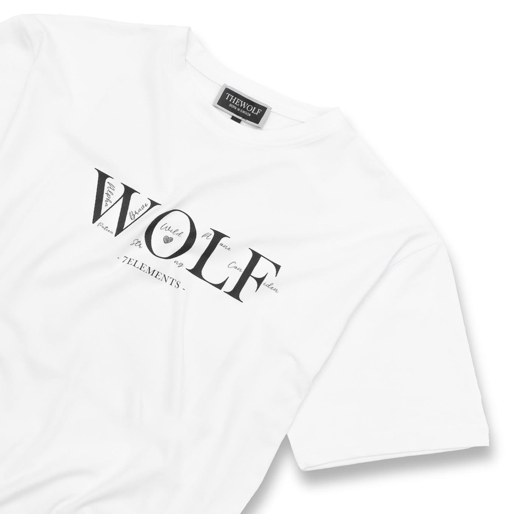 Áo thun The Wolf Seven Elements Tee - Trắng