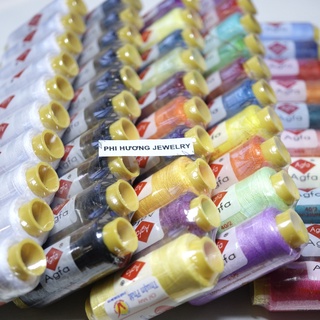 Set 2 cuộn chỉ may quần áo Agfa đủ màu