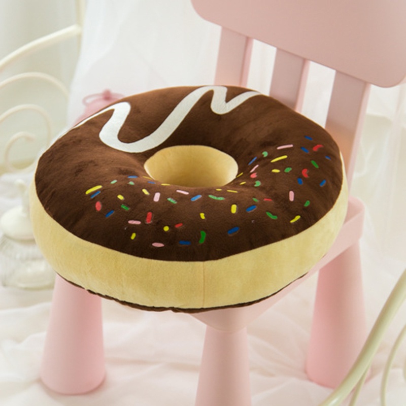 Gối Đệm Trang Trí Ghế Ngồi Xe Hơi Hình Bánh Donut Dễ Thương  Cho Đọc Sách Xem Tv Học Tập