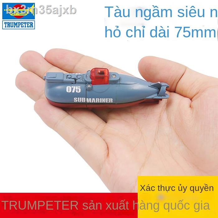 Tàu ngầm điều khiển từ xa siêu nhỏ trên thế giới Tàu ngầm điện mini đồ chơi sạc điện mini mô hình xem b