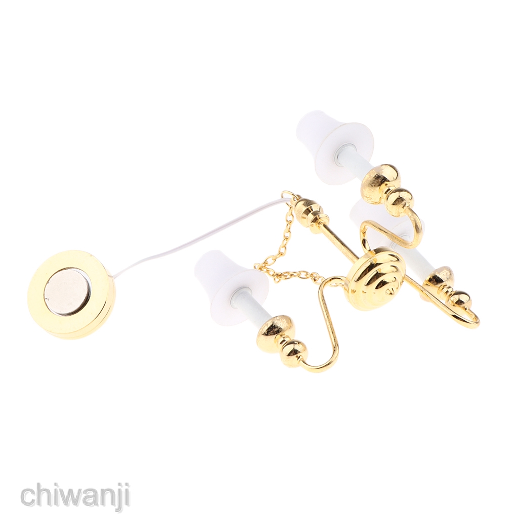 Đèn Trần LED Điện Tử 3 Cánh Tỉ Lệ 1: 12 Trang Trí Nhà Búp Bê