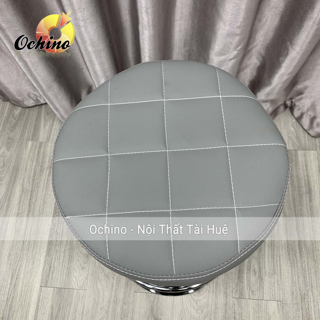 Ghế Bar, Ghế Trang Điểm Mẫu Tròn Múi Sang Chảnh Điều Chỉnh Độ Cao 60/80 Và Xoay 360 Độ (Có Sẵn)