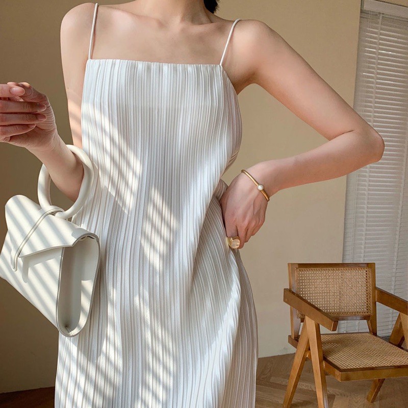 ORDER VÁY HAI DÂY NHÚN LỤA 3 MÀU SIÊU SANG CHẢNH