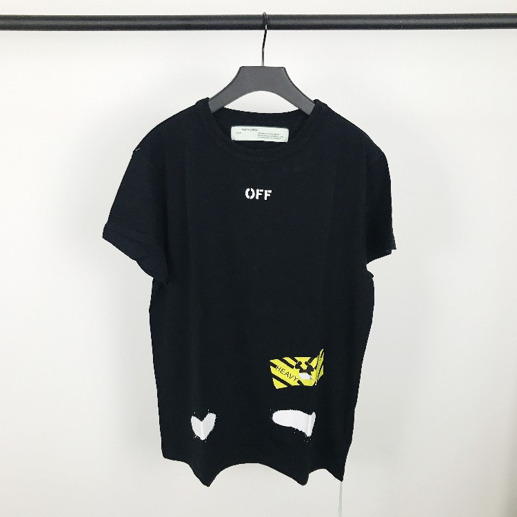 Áo thun tay lỡ unisex Form rộng Off-White Đen form rộng | Lee Hoàng Group | BigBuy360 - bigbuy360.vn