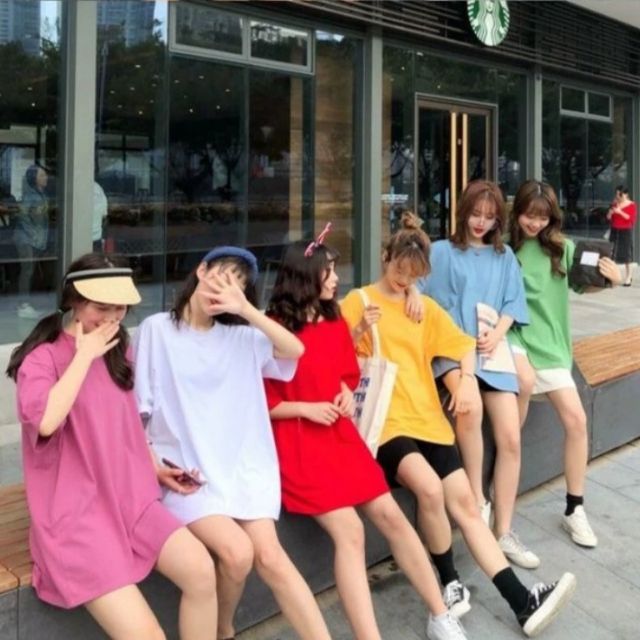 Áo thun fom rộng ulzzang đủ màu