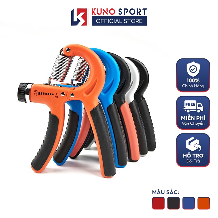 Kìm Bóp Tập Cơ Tay KUNO SPORT Hỗ Trợ Phục Hồi Cơ Tay Tập Tay Tại Nhà Kìm Không Đếm Số