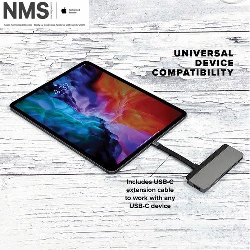 Cáp Hyper - HyperDrive DUO 7in2 USB-C Hub MacBook Pro/Air & iPad Pro (New)