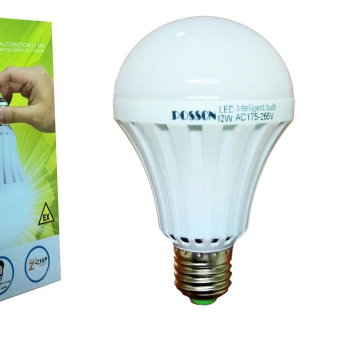 bóng đèn tích điện 12W led chac