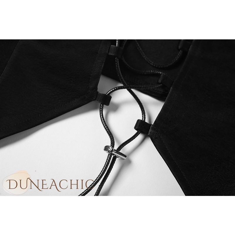 DUNEA Áo Ống Không Tay Thắt Nơ Quyến Rũ Cho Nữ