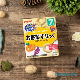 [Snack ăn dặm cho bé] Bánh Ăn Dặm Pigeon cho bé 6M+