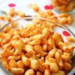 Bánh quy cá mặn ngọt 100g - ăn vặt siêu ngon