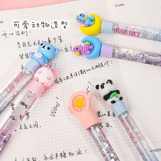 (SẴN) BÚT KIM TUYẾN NƯỚC CHẢY HOẠT HÌNH, VIẾT KIM TUYẾN CHẢY, BÚT BI NƯỚC HOẠT HÌNH