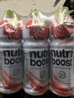 Sữa trái cây Nutri Boost hương Dâu 1l