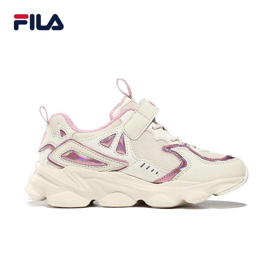 Giày sneaker có quai dán trẻ em Fila Skipper Metal KD - 3RM01737D-650