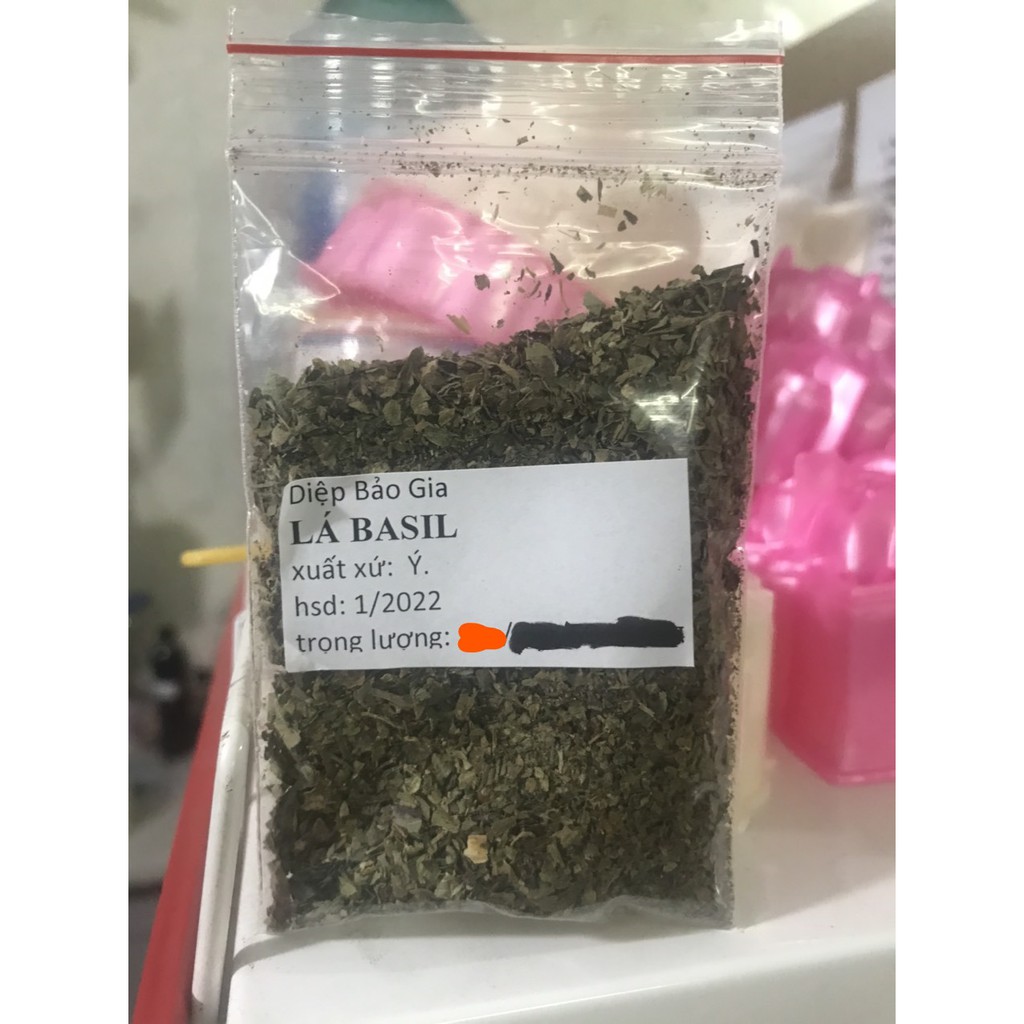 Lá húng quế tây/Basil 100g