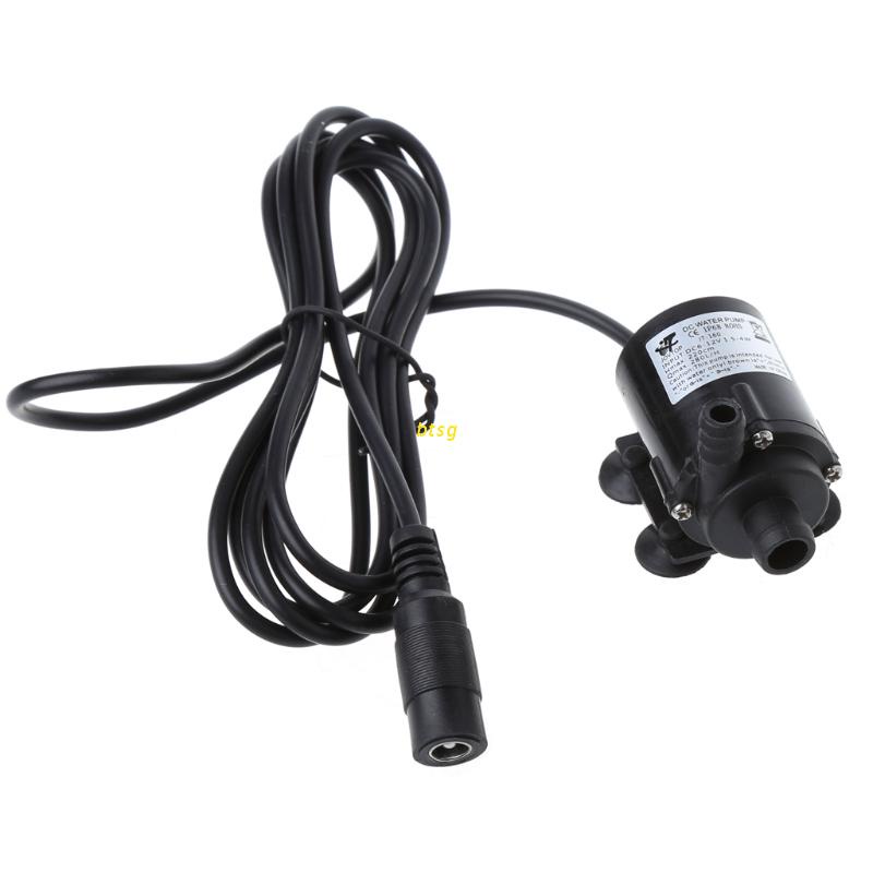 Máy Bơm Nước Năng Lượng Mặt Trời Không Chổi Than 200L/H DC 12V Chuyên Dụng Cho Bể Cá