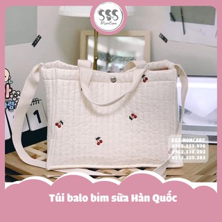 Túi balo bỉm sữa Hàn Quốc