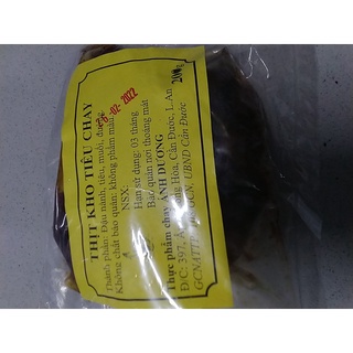 ( Thực Phẩm Chay) Thịt kho Tiêu Thuần Chay gói 200 gr