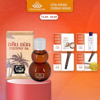 Dầu Dừa Nguyên Chất Tinh Khiết Ép Lạnh Dưỡng Da Tóc Massage 30ml - Phấn Nụ Hoàng Cung