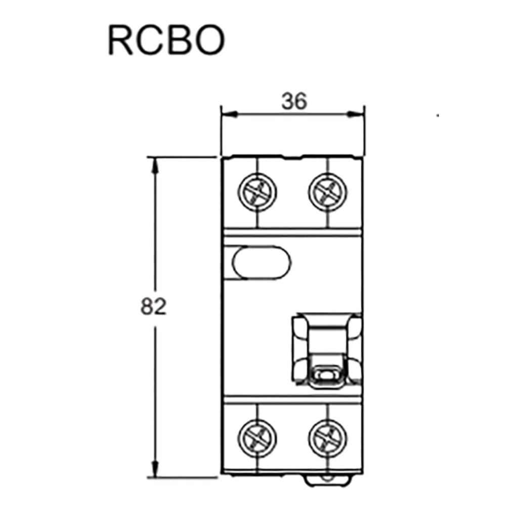 Cầu dao Aptomat bảo vệ quá tải, ngắn mạch và chống dòng rò Easy9 RCBO Schneider Electric  1P+N 30mA EZ9D34610