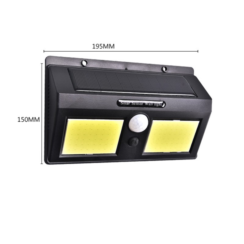 Đèn LED cảm biến chuyển động dùng năng lượng mặt trời