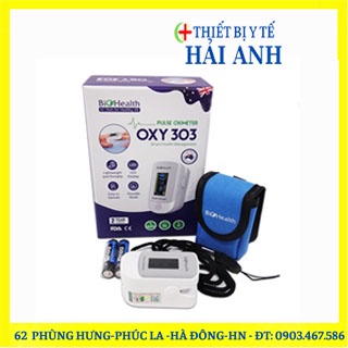 Máy Đo Nồng Độ Oxy Trong Máu SPO2 biohealth oxy 303 australia - BẢO HÀNG 2 NĂM