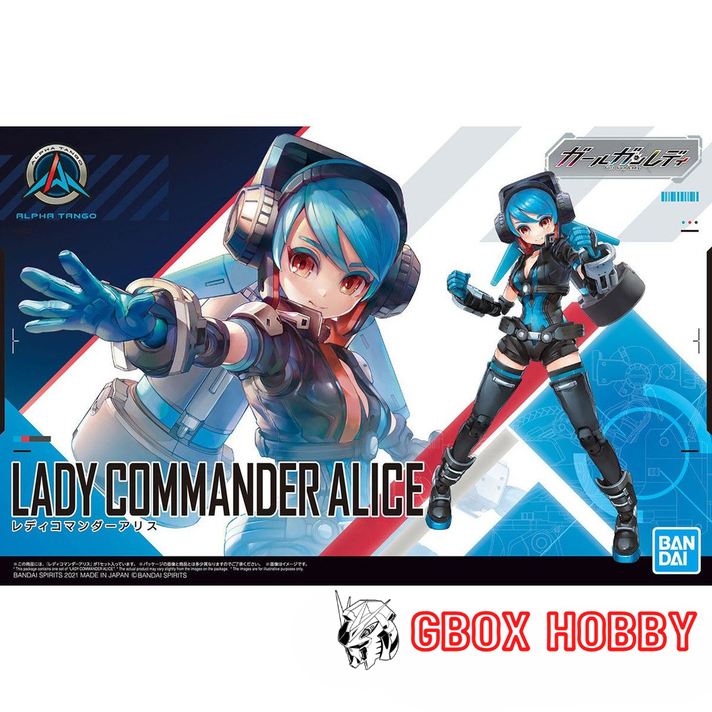 Mô hình Lady Commander Alice Girl Gun Lady Bandai