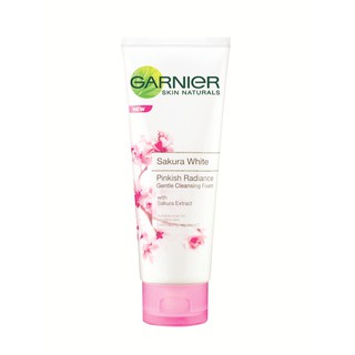 Sữa rửa mặt dưỡng trắng da Garnier Light Complete Foam Sakura White