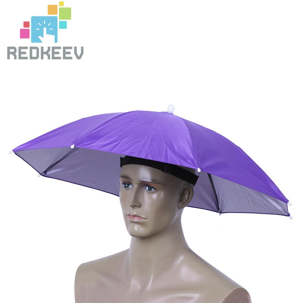 Dù Che Nắng Đội Đầu Co Giãn Chống Trơn Cho Hoạt Động Ngoài Trời