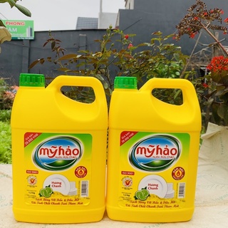 Nước Rửa Chén Mỹ Hảo Hương Chanh can 1,6kg