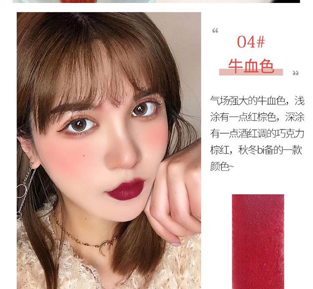 Son Lì Mềm Môi Lasting Moisturizing Waterproof - Matte Lipstick