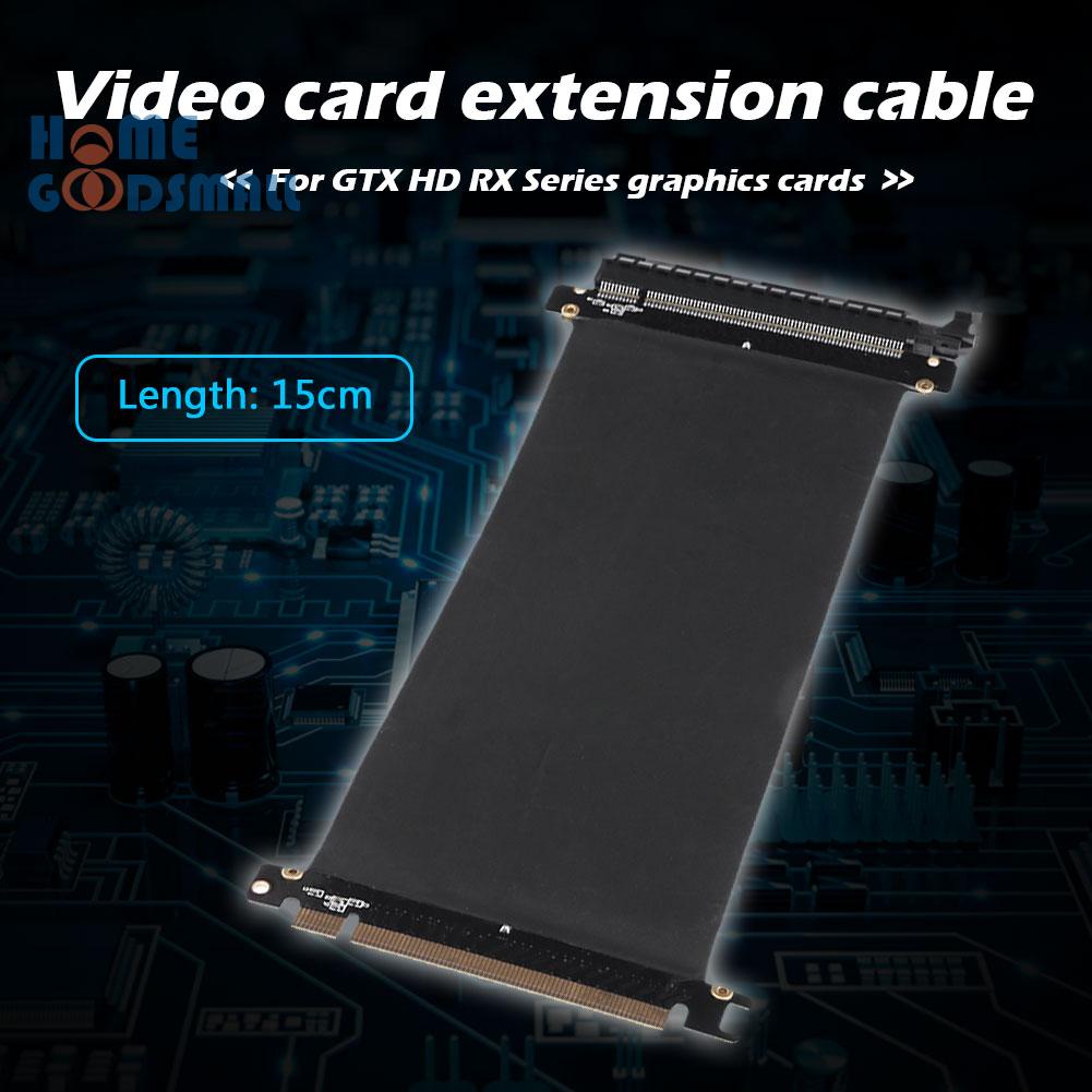 Dây Cáp Thẻ Mở Rộng Linh Hoạt Pcie 3.0 16x 180 Độ | BigBuy360 - bigbuy360.vn