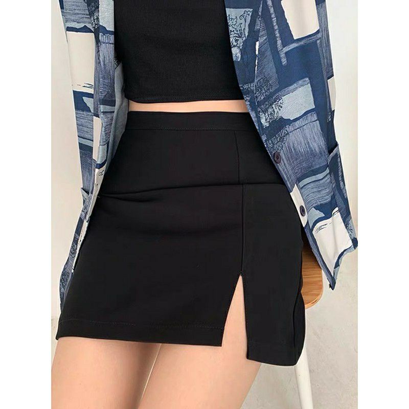 Chân váy chữ A ngắn xẻ cá tính nhiều màu ( Hàng Đẹp ) | BigBuy360 - bigbuy360.vn