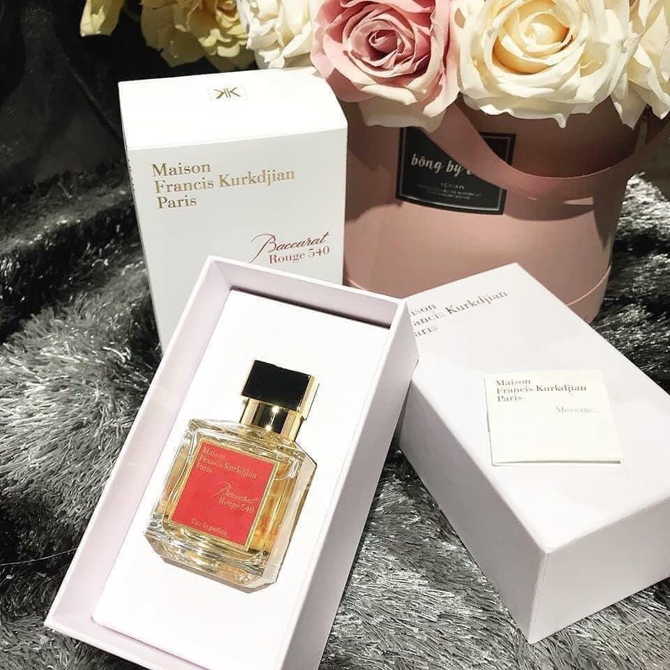 Nước Hoa Nam Nữ Unisex Maison MFK Đỏ Vàng Francis Kurkdjian Baccarat Rouge 540 Nồng Độ EDP 10/70/200ml - A.M Store