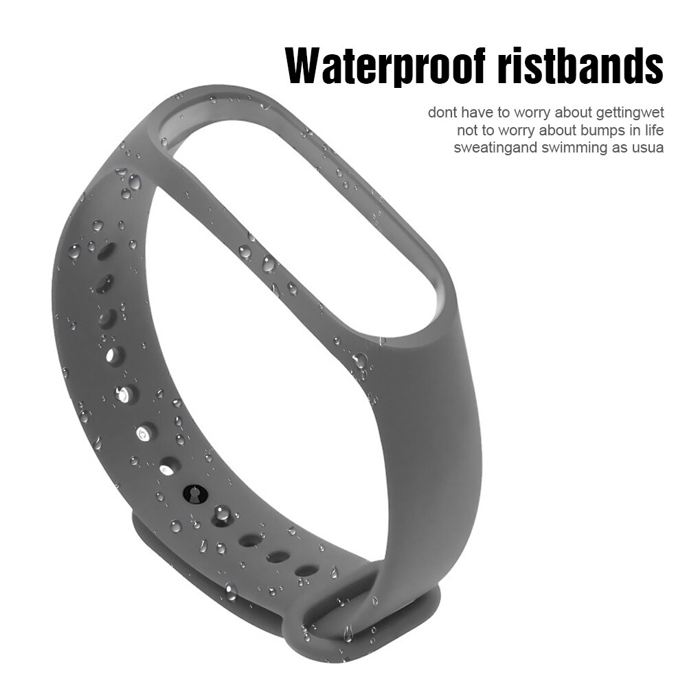 Dây đeo đồng hồ thông minh thay thế bằng silicon mềm có 12 màu cho Xiaomi Mi Band 5