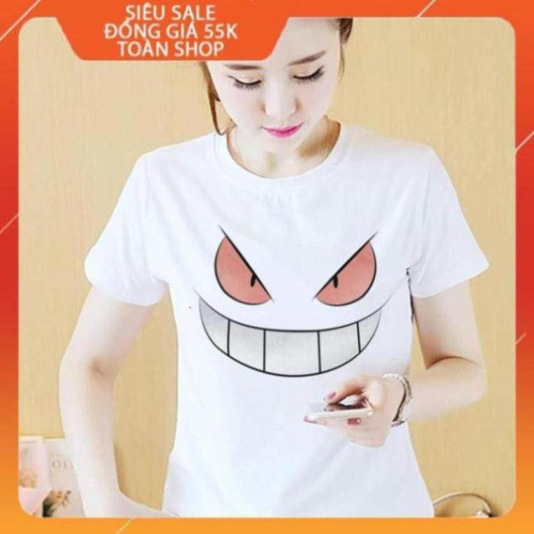 [GIẢM SẬP SÀN][SIÊU SALE][ĐỒNG GIÁ 65K TOÀN SHOP] Áo thun nam nữ in đôi mắt pokemon, đôi mắt anime, áo thun pokemon