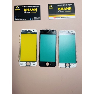 Kính liền ron Iphone 5S, 5SE màu đen